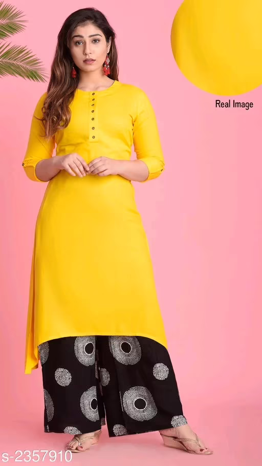 Yellow Hrishita Women Kurta Sets