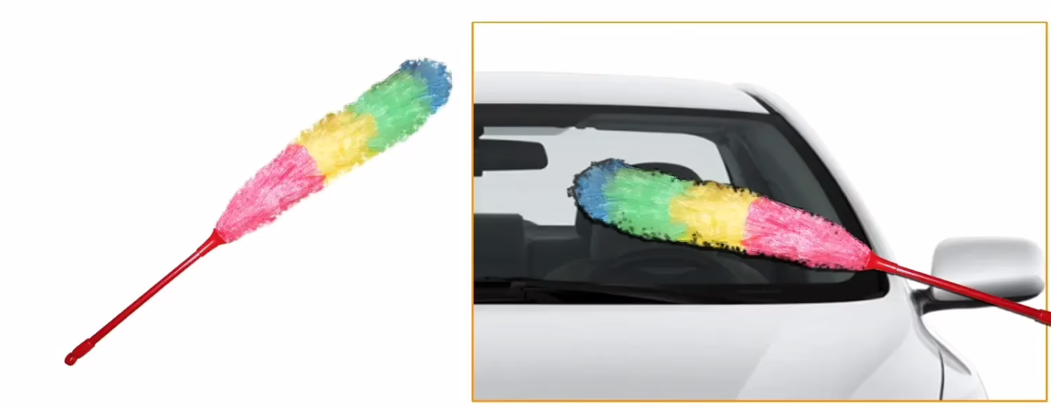 SuperDeals Set of 2 Long Handle Duster Cleaner Dust Remover for Car & Home - Image 3