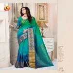 Meera Sea Green Printed Saree