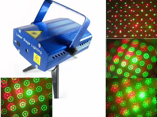 SuperDelas Mini Laser Lighting Sound Activated Projector - Image 2