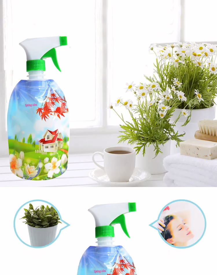 SuperDeals Multifunctional Spray water bag folding eco plastic water bottle