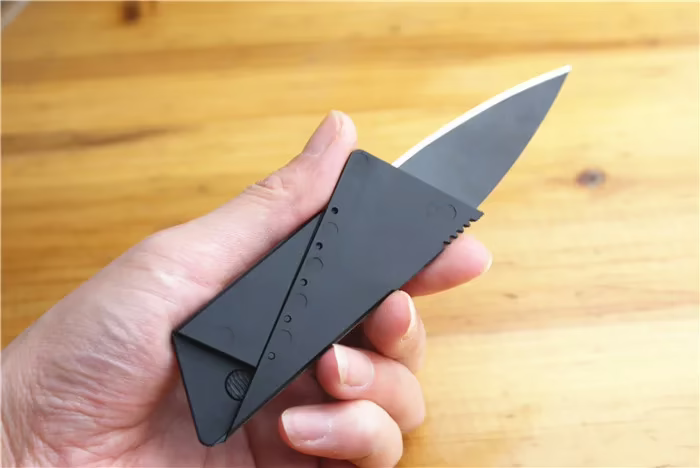SuperDeals Pocket Credit Card Shaped Folding Safety Knife - Image 6