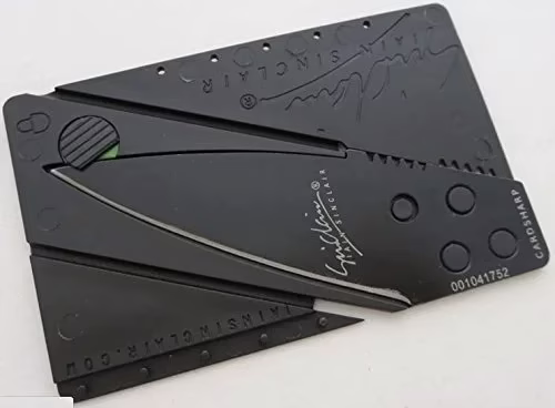 SuperDeals Pocket Credit Card Shaped Folding Safety Knife - Image 7