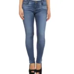 Blue Skinny Fit Women Jeans