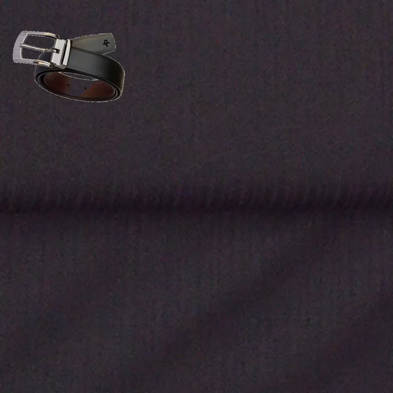 Raymond Grey Trouser Fabric With Free Belt