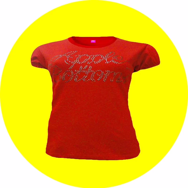 60% Off On Red Apple Bottom Metallic Top