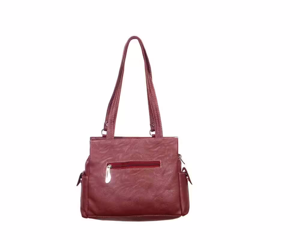 RK Smart Maroon Fashion Bag - Image 2