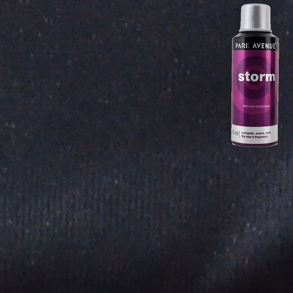 Raymond - Shimmering Black Suit Fabric Free Deo