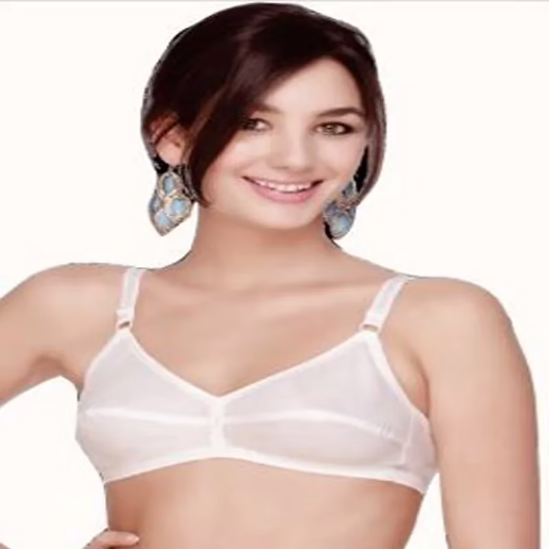 Comfort White Cotton Bra Pack Of 3 Value Pack - Image 3