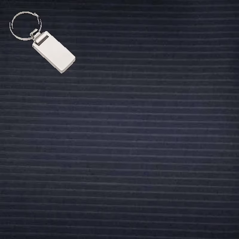 Raymond Black Linning Trouser Fabric Free Keyring