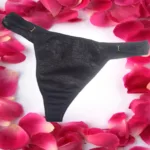 Scintillating Floral Embroidered  Tanga Thong
