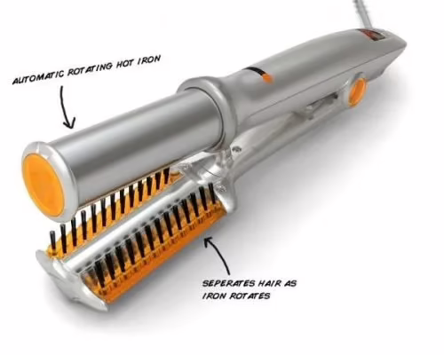 Super Deals Hair In Styler Amazing Rotating Iron - Image 2