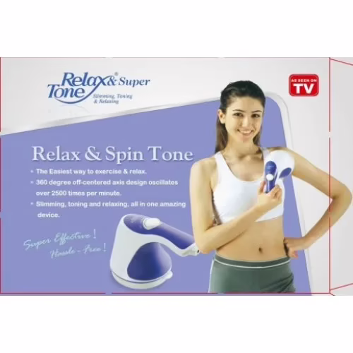 Super Deals Relax & Tone Body Massager 360 Degree Spin Hand Held Body Massager - Image 4