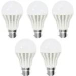 Super Deal 8W LED Bulb 5 Piece COMBO Offer
