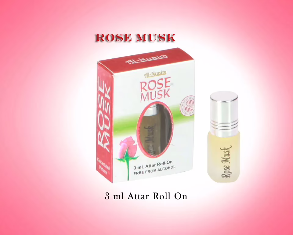 AL NUAIM ROSE MUSK 3ML ROLL ON