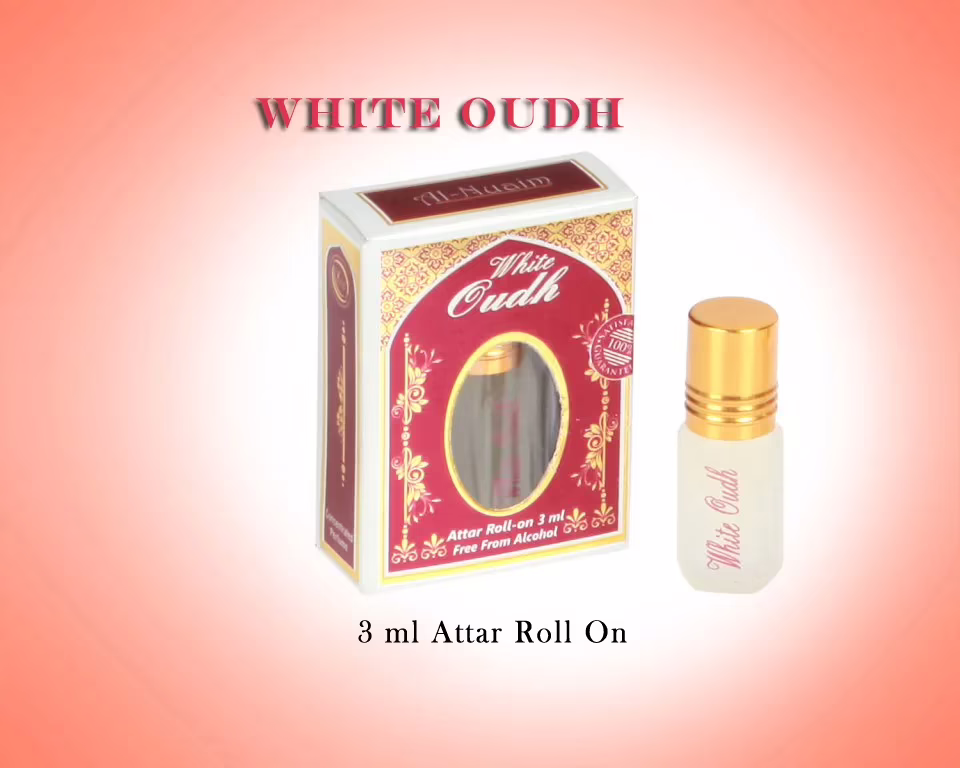 AL NUAIM WHITE OUDH 3ML ROLL ON