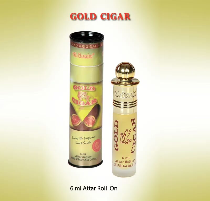 AL NUAIM GOLD CIGAR 6ML ROLL ON