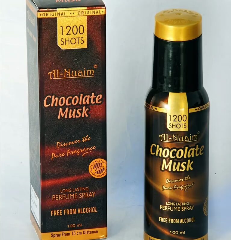 Al Nuaim Chocolate Musk 100ML 1200 Shots Perfume