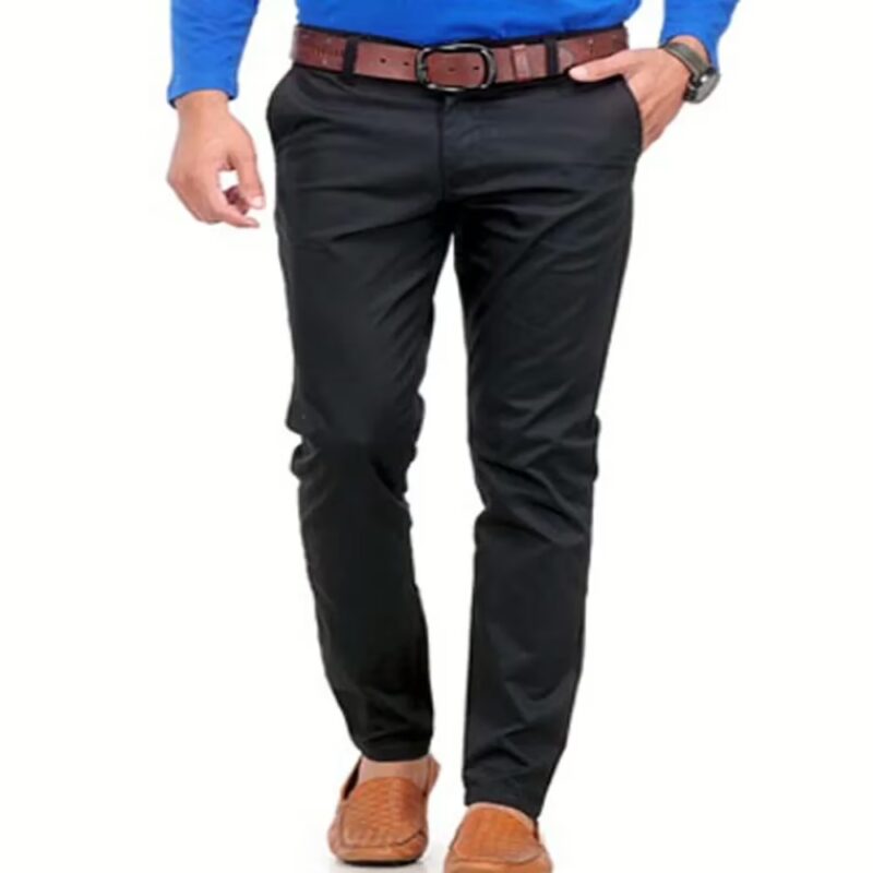 Seasons Balloon Fit Black chinos
