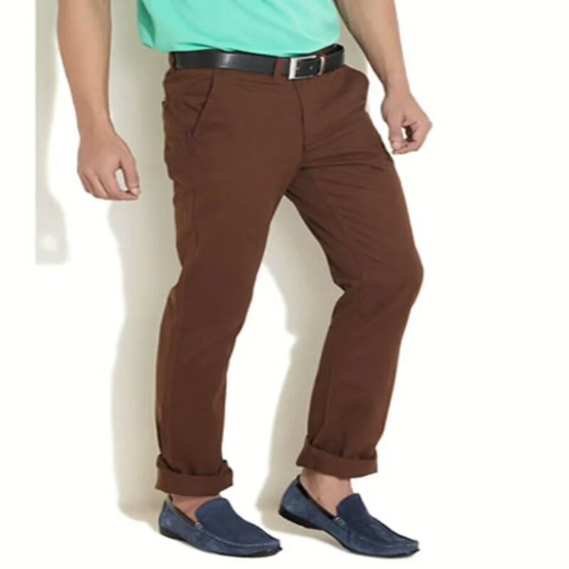 Seasons Balloon fit Brown men chinos