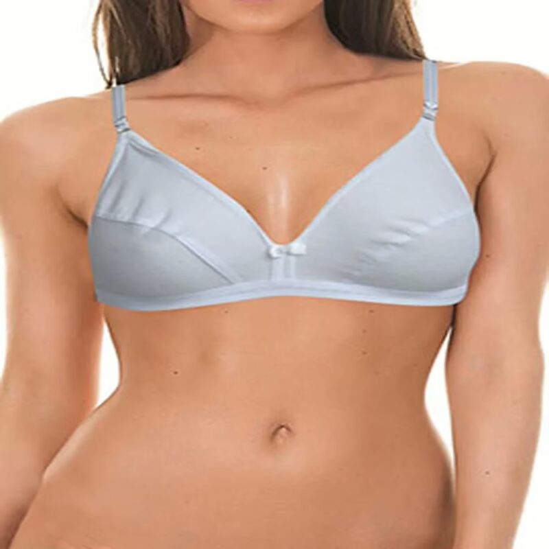 Elegant White Comfy  Everyday Bra