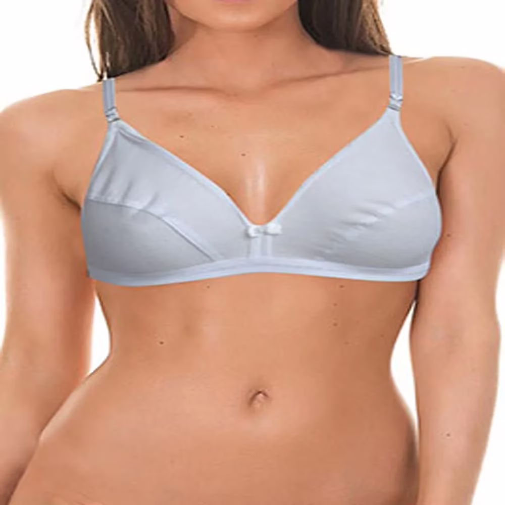 Elegant White Comfy Everyday Bra