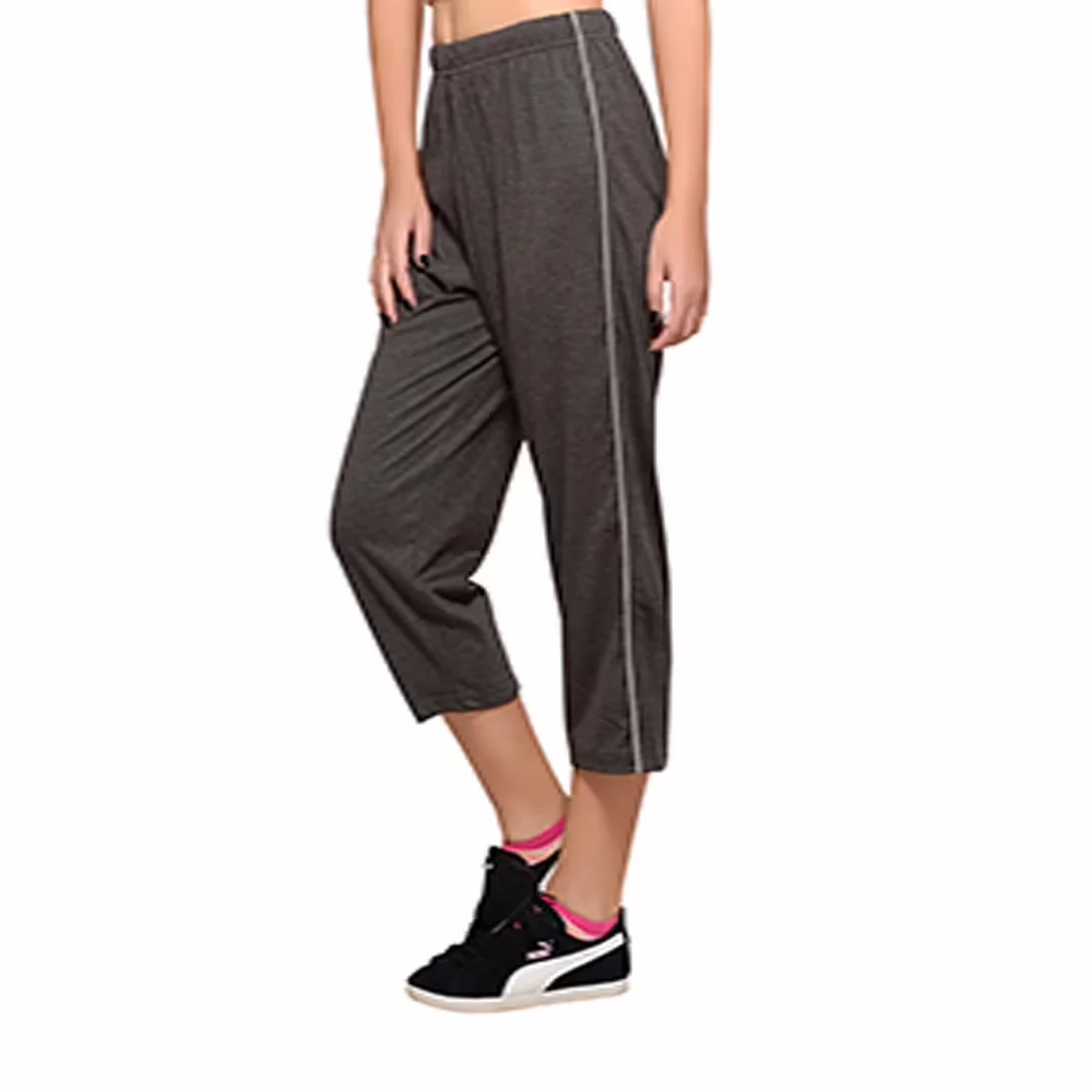 Town Girl Charcoal Track Pants - Image 3
