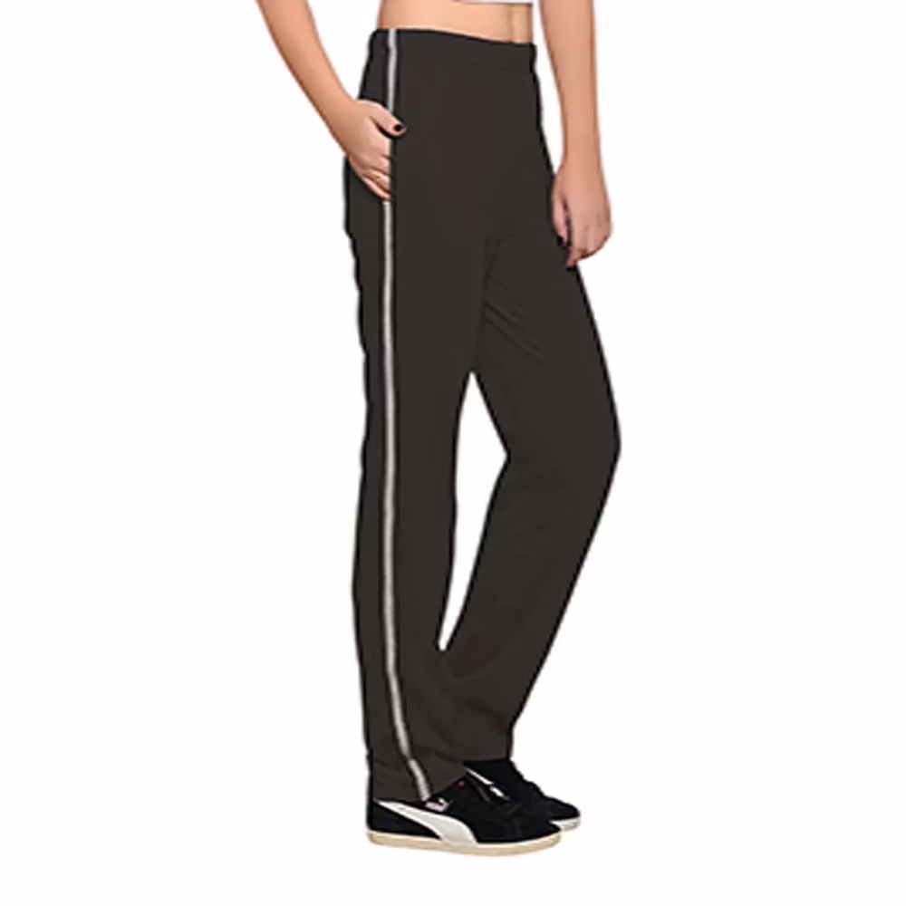 Town Girl Charcoal Track Pants - Image 3