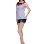 Raas Prêt Smart Casual Pastel Purple Cotton Top