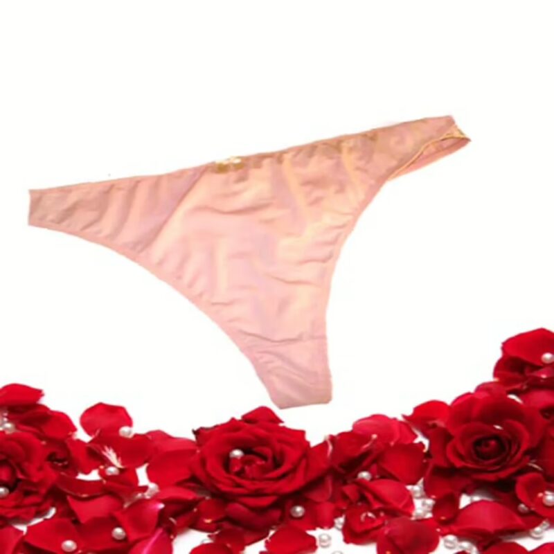 Basics Plain Bow Appliqué Thong
