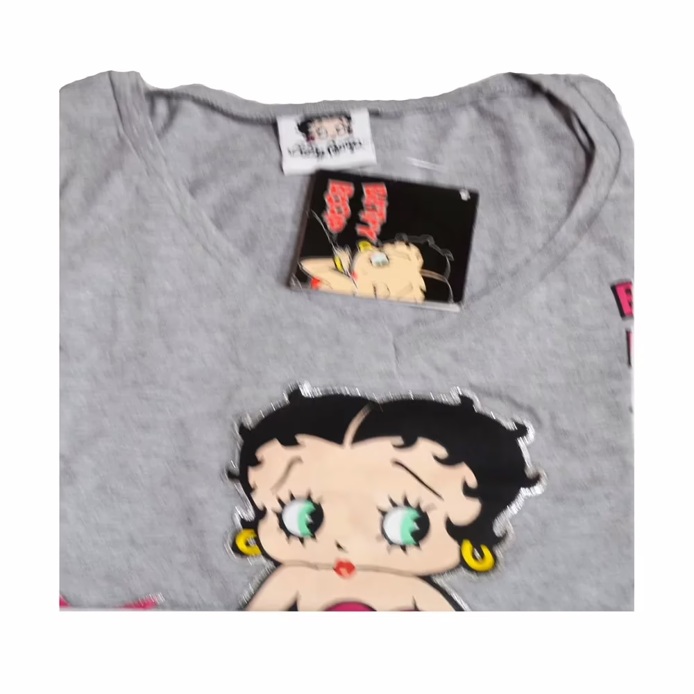 Betty Boop Grey Pink Loungewear - Image 2