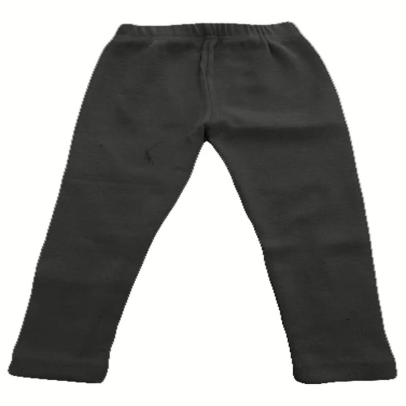 Black Winter Warm Woolen Legging