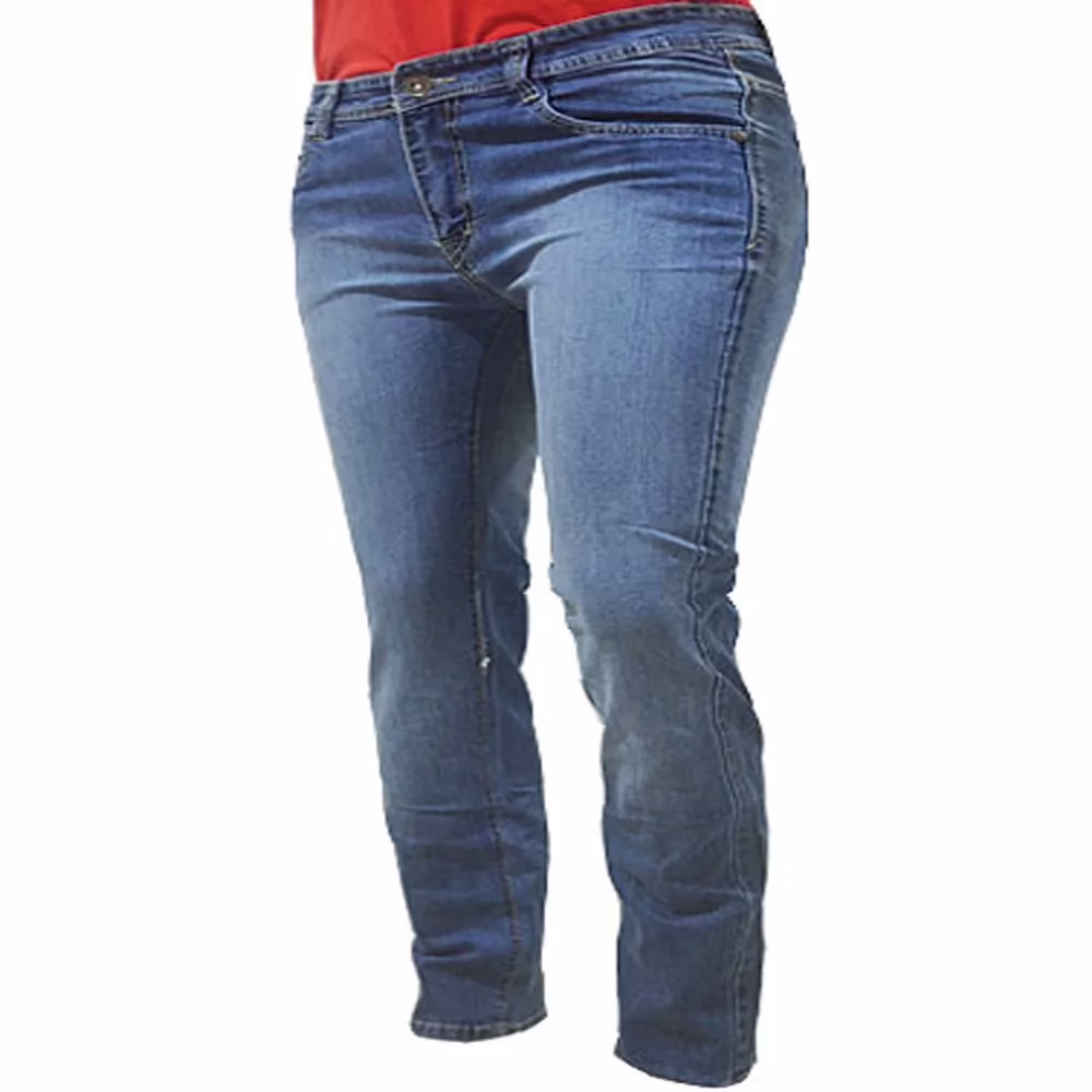 Gas-Blue 5 Pocket Plain Jeans
