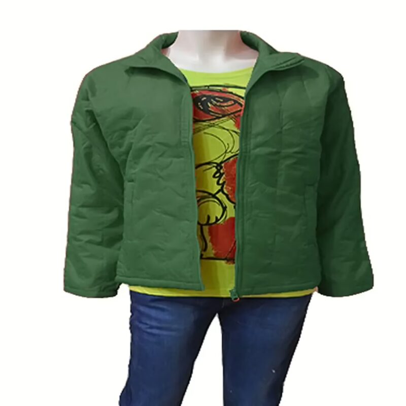 George Dark Green Soft Light Weight Padded Jacket