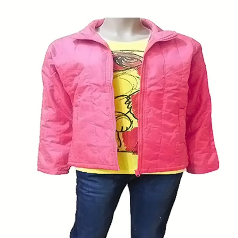 George Pink Soft Light Weight Padded Jacket