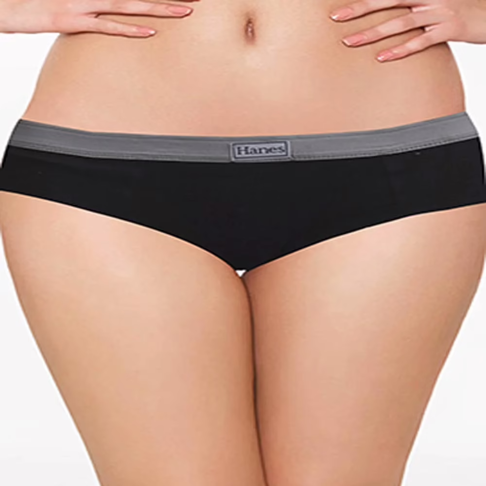Groovy Hanes Black Women Brief panties
