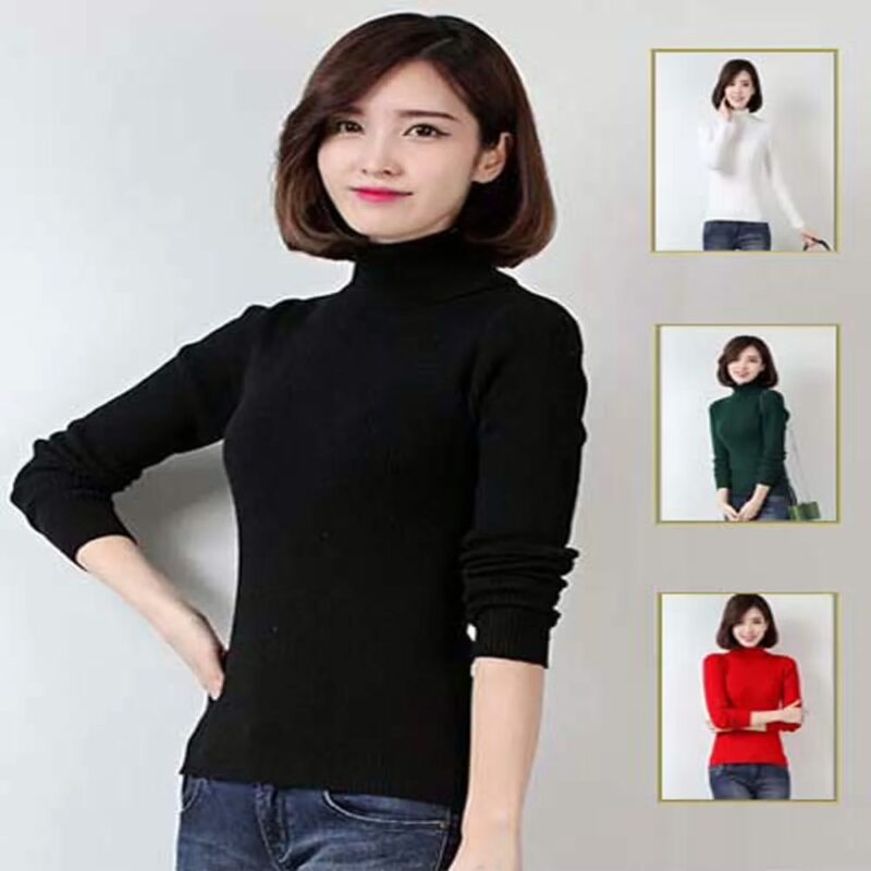 Hot Sale Four High Necked Skiwi Sweater