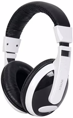 Intex White Groovy Wired Headphones