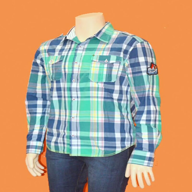 Jack & Jones-Green Check Shirt
