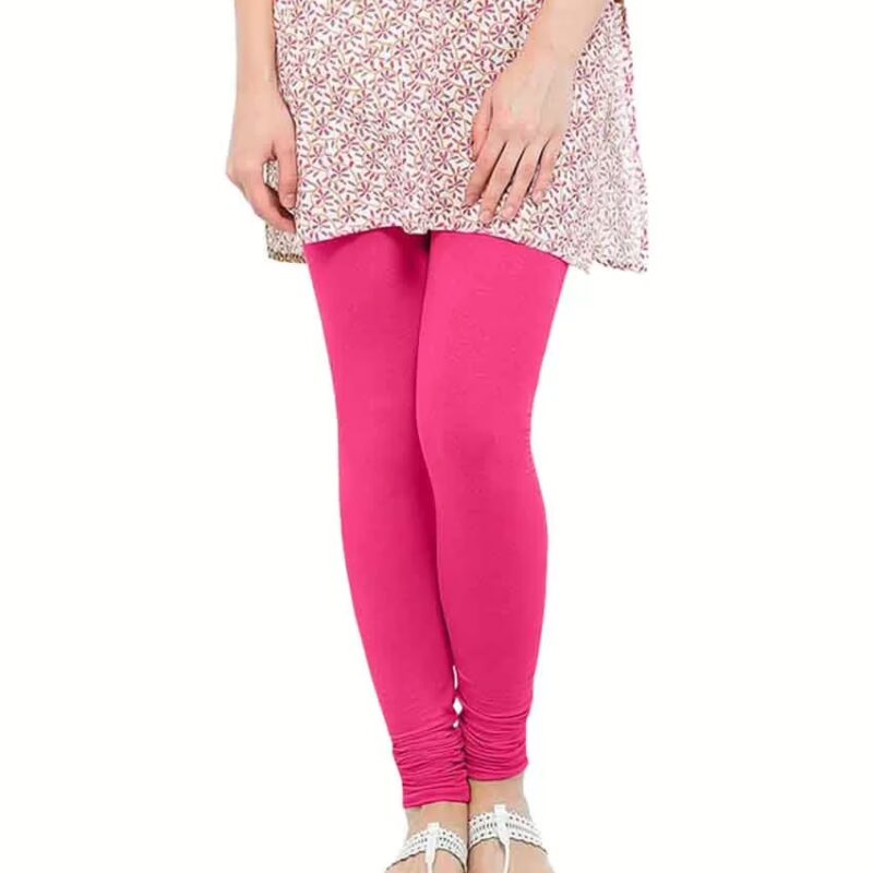 Pink Cotton Comfortable Leggings