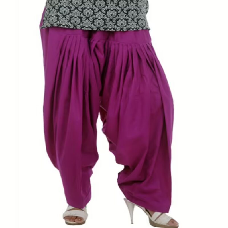 Magenta Patiala Salwar