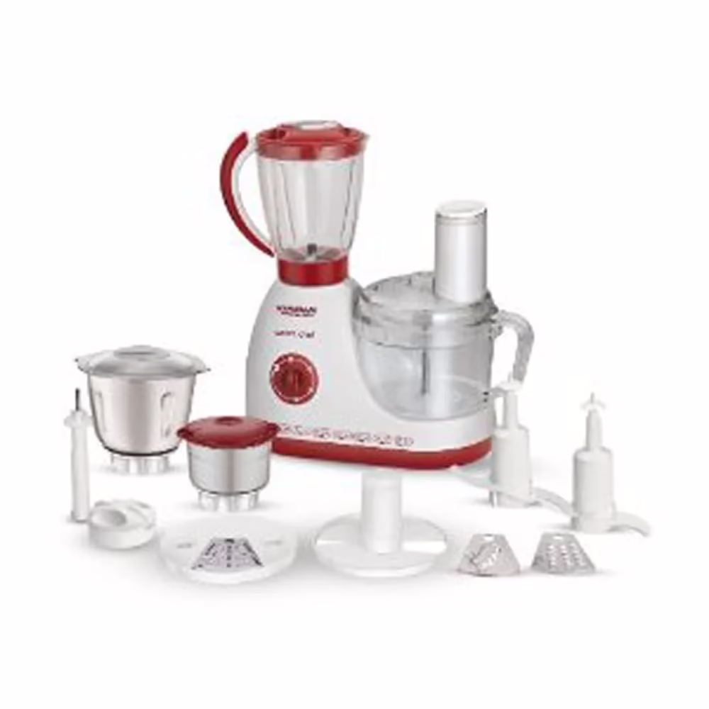 Maharaja Whiteline Mixer Grinder-Smart Chef Plus Red Treasure