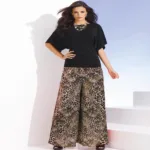 Mario Animal Print Palazzo Pant