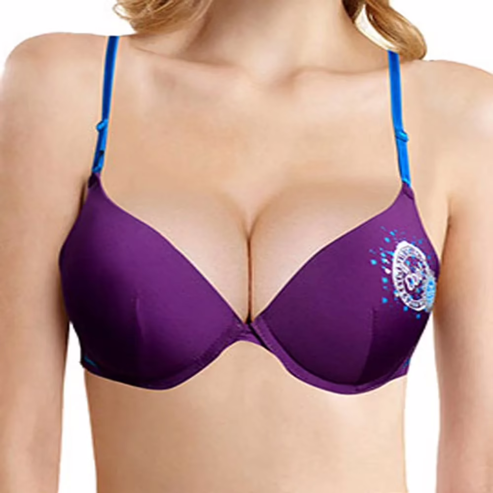 No Boundaries Hushh Cool Printed Padded Underwired Bra