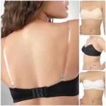 No Boundaries Pack Of Three Transparent Straps Bra