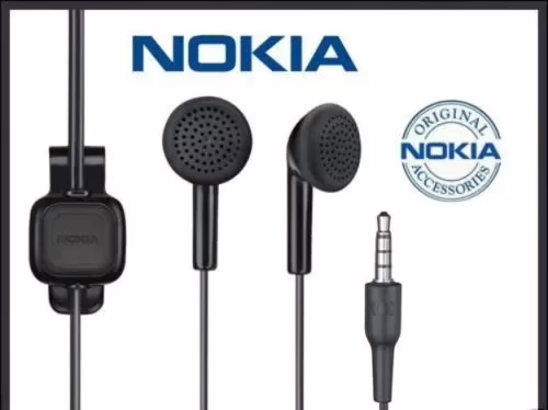 Nokia 3.5mm WH-102 / HS-125 Stereo Earphones Handsfree