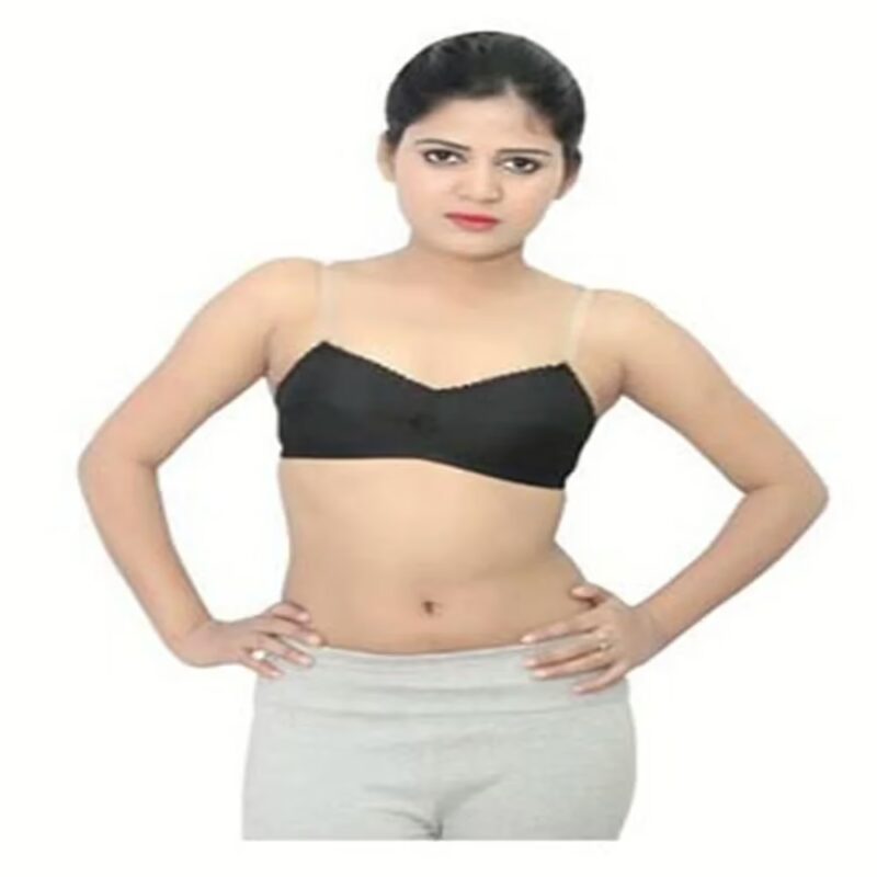 Pack Of 2 Non Padded Transparent Straps Bra