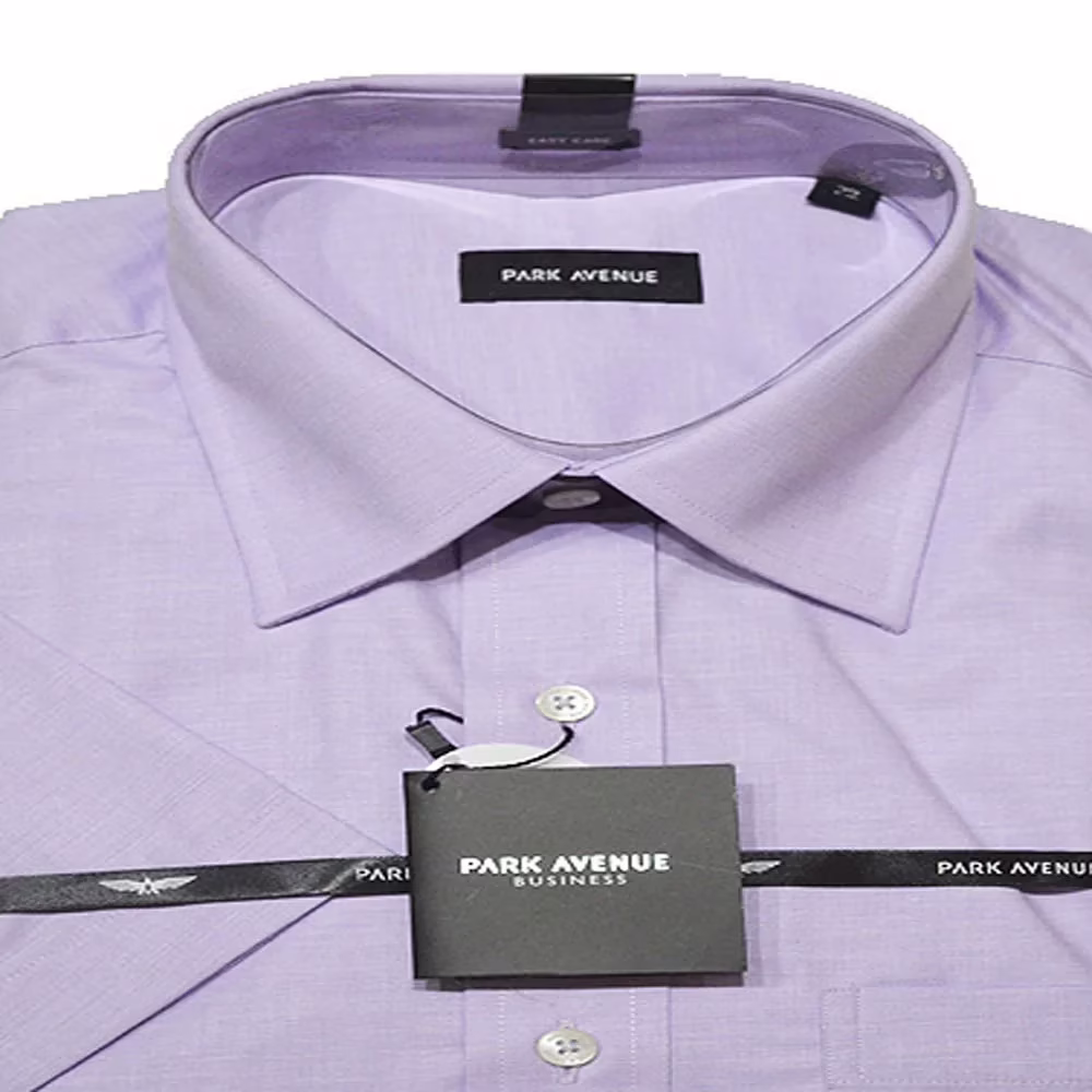 Park Avenue Purple Colored Easy Care Formal Shirt Size 39