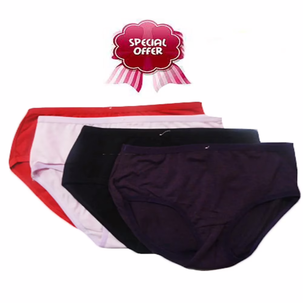 Plain Brief Special Pack Of 4