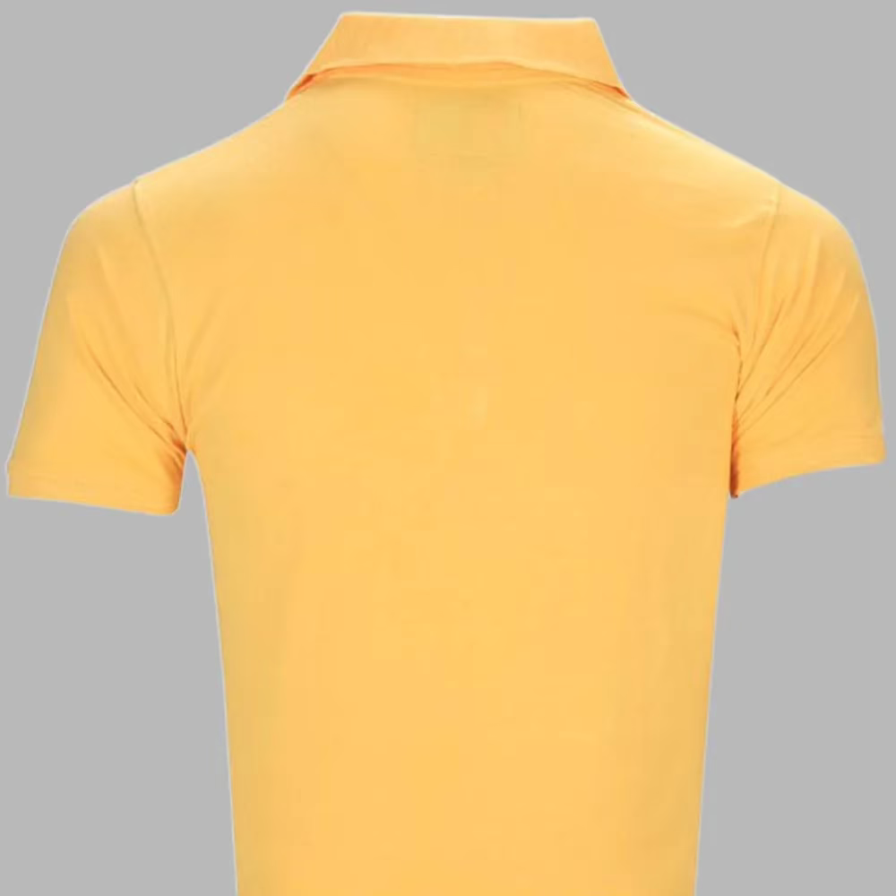 Rampwaq-Yellow Solid Polo Tshirt - Image 2